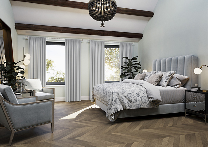 Windermere, Silver - Made to Measure Curtains - Image 7